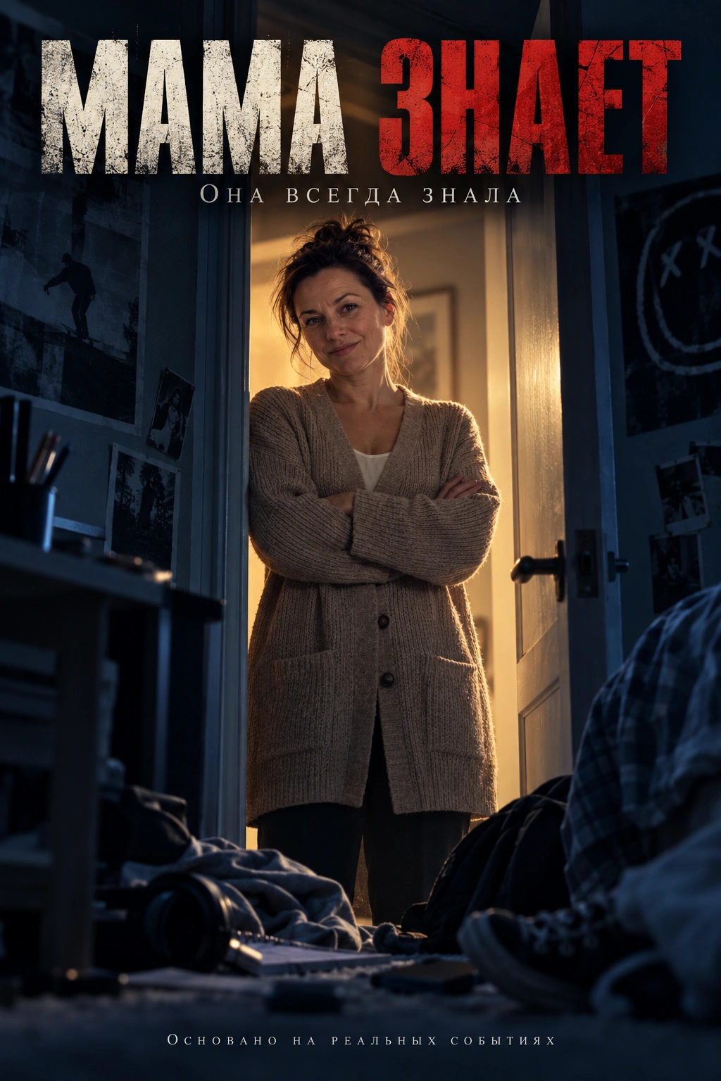 Постер триллера «Мама знает. Она всегда знала»